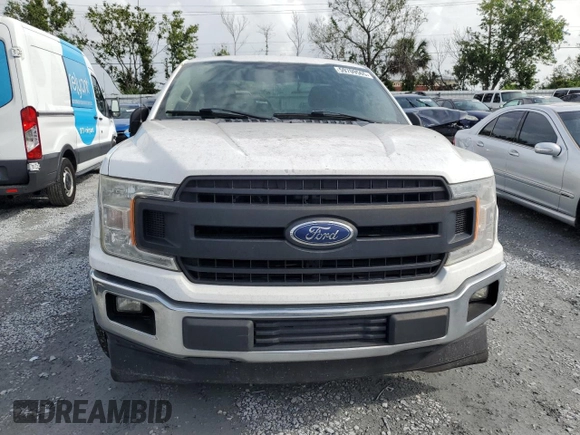 2018 Ford F-150 XL with VIN 1FTMF1CB6JKC01863, listed as a Copart auction lot 59709565 with 229,282 mi miles and Clean title. Bid and sale history available at DreamBid. Image 5.