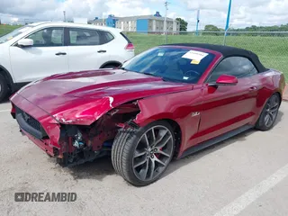 2015 Ford Mustang GT Premium with VIN 1FATP8FF9F5391718, listed as a IAAI auction lot 42499384 with 83,382 mi miles and . Bid and sale history available at DreamBid. Image 17.