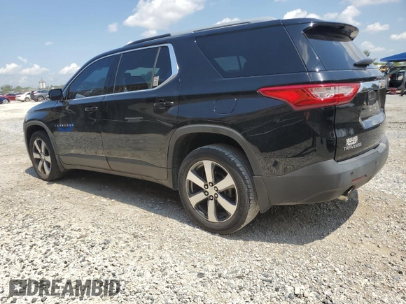 2018 Chevrolet Traverse LT z VIN 1GNERHKW0JJ224142, wystawiony jako Copart lot #57854935 z przebiegiem 93 544 mil mil oraz Szkoda całkowita • Salvage title. Historia ofert i sprzedaży dostępna na DreamBid. Obrazek 2.