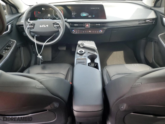 2022 Kia EV6 Wind with VIN KNDC3DLC1N5079528, listed as a Copart auction lot 60778514 with 15,168 mi miles and Salvage Title. Bid and sale history available at carsss.com. Image 8.