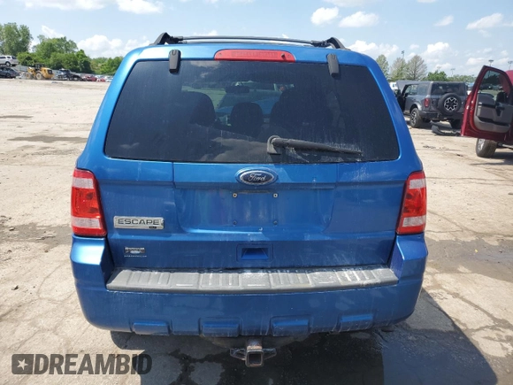 2011 Ford Escape XLT с VIN 1FMCU9D7XBKA27058, выставлен на аукционе Copart как лот 57091775 с пробегом 207 378 миль миль и Списание • Salvage title. История ставок и продаж доступна на DreamBid. Изображение 6.
