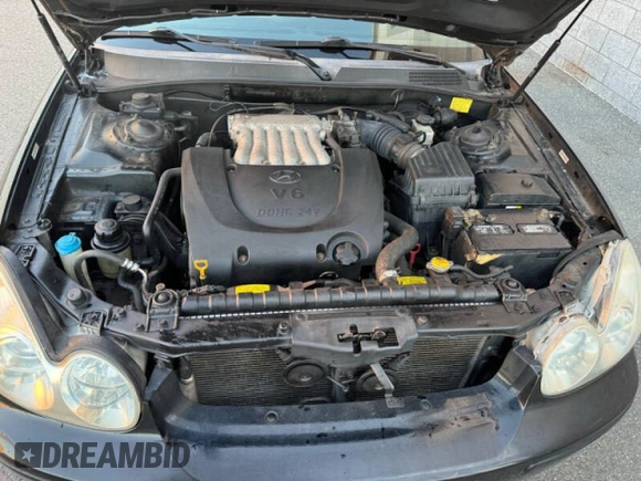 2004 Hyundai Sonata with VIN KMHWF25H94A000139, listed as a Copart auction lot 42974655 with 129,267 mi miles and Clean Title. Bid and sale history available at carsss.com. Image 7.