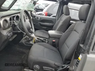 2020 Jeep Wrangler Willys with VIN 1C4GJXAN4LW225781, listed as a Copart auction lot 67316964 with 48,306 mi miles and Salvage title. Bid and sale history available at DreamBid. Image 7.