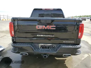 2022 GMC Sierra 1500 Limited Denali with VIN 3GTU9FEL6NG104220, listed as a Copart auction lot 57475034 with 50,121 mi miles and Salvage Title. Bid and sale history available at carsss.com. Image 6.