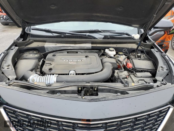 2023 Cadillac XT4 AWD Luxury with VIN 1GYFZBR42PF152462, listed as a Copart auction lot 58494825 with 35,078 mi miles and Salvage title. Bid and sale history available at DreamBid. Image 12.