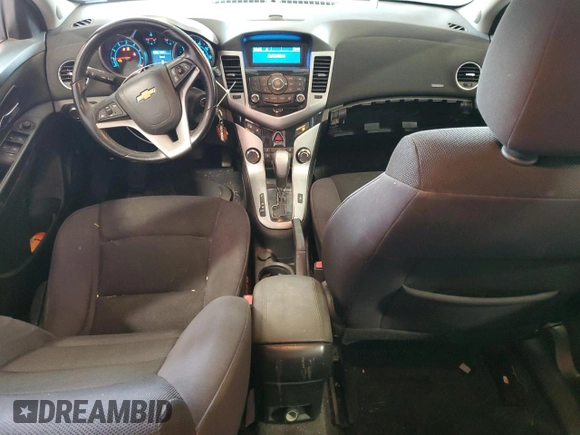 2014 Chevrolet Cruze 1LT with VIN 1G1PC5SB7E7344062, listed as a Copart auction lot 71030854 with 155,993 mi miles and Salvage Title. Bid and sale history available at carsss.com. Image 8.