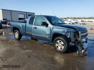 2012 Chevrolet Silverado 1500 LT with VIN 1GCRCSE00CZ143601, listed as a Copart auction lot 77351874 with 127,479 mi miles and Salvage Title. Bid and sale history available at carsss.com. Image 4.