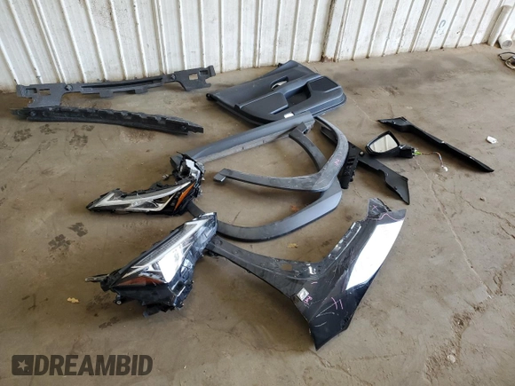 2020 Lexus UX 250h F Sport with VIN JTHR9JBH6L2021884, listed as a Copart auction lot 49072545 with 61,484 mi miles and Salvage title. Bid and sale history available at DreamBid. Image 12.