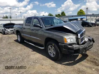 2007 Dodge Dakota SLT with VIN 1D7HW48KX7S256455, listed as a Copart auction lot 62001464 with 109,239 mi miles and Salvage Title. Bid and sale history available at carsss.com. Image 11.