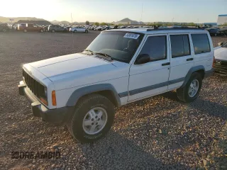 1997 Jeep Cherokee Sport with VIN 1J4FJ68S9VL594832, listed as a Copart auction lot 53081675 with 167,028 mi miles and Clean title. Bid and sale history available at DreamBid. Image 1.