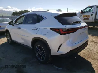 2022 Lexus NX with VIN JTJAKCEZ1N5002192, listed as a Copart auction lot 46571283 with 4,933 mi miles. Bid and sale history available at carsss.com. Image 2.