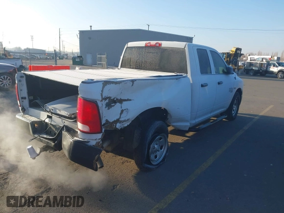 2020 Ram 1500 Tradesman with VIN 1C6RR6FT3LS128623, listed as a IAAI auction lot 41029159 with 38,850 mi miles and . Bid and sale history available at DreamBid. Image 4.