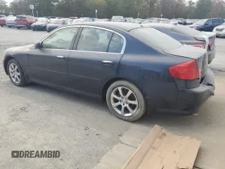 2006 Infiniti G35 z VIN JNKCV51F56M605484, wystawiony jako Copart lot #76721034 z przebiegiem 214 171 mil mil oraz Czysty tytuł • Clean title. Historia ofert i sprzedaży dostępna na DreamBid. Obrazek 2.
