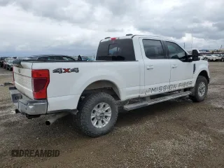 2021 Ford F-250 XL with VIN 1FT7W2BN8MED45769, listed as a Copart auction lot 56361955 with 93,595 mi miles and Clean title. Bid and sale history available at DreamBid. Image 3.