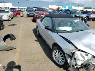 2002 Chrysler Sebring LXi with VIN 1C3EL55R72N324767, listed as a Copart auction lot 72052794 with 42,931 mi miles and Clean Title. Bid and sale history available at carsss.com. Image 10.