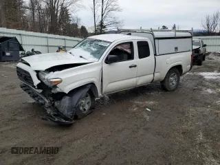 2021 Toyota Tacoma SR with VIN 3TYSX5EN8MT009056, listed as a Copart auction lot 83848454 with Not provided miles and Salvage title. Bid and sale history available at DreamBid. Image 1.