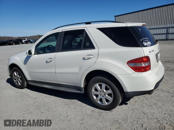 2006 Mercedes-Benz M 350 with VIN 4JGBB86EX6A088591, listed as a Copart auction lot 47433415 with 137,132 mi miles and Salvage Title. Bid and sale history available at DreamBid. Image 2.
