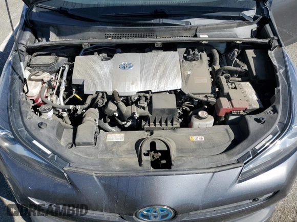2022 Toyota Prius L Eco with VIN JTDKAMFU5N3165944, listed as a Copart auction lot 49791275 with 80,385 mi miles and Salvage Title. Bid and sale history available at DreamBid. Image 11.