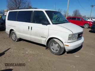1997 GMC Safari with VIN 1GKDM19W5VB519516, listed as a IAAI auction lot 41662339 with 168,312 mi miles. Bid and sale history available at carsss.com. Image 1.