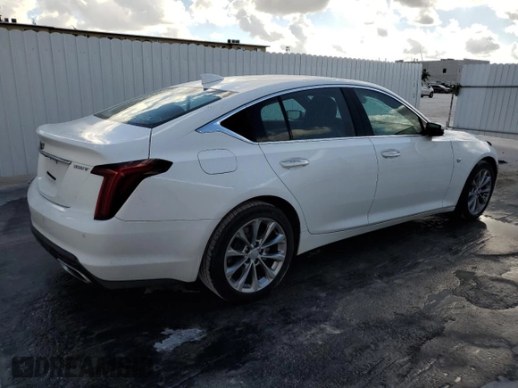 2023 Cadillac CT5 Premium Luxury z VIN 1G6DN5RK5P0132088, wystawiony jako Copart lot #44972315 z przebiegiem 28 349 mil mil oraz Czysty tytuł • Clean title. Historia ofert i sprzedaży dostępna na DreamBid. Obrazek 3.