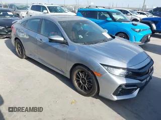 2020 Honda Civic Si with VIN 2HGFC1E57LH704323, listed as a IAAI auction lot 41742768 with 34,246 mi miles and . Bid and sale history available at DreamBid. Image 1.