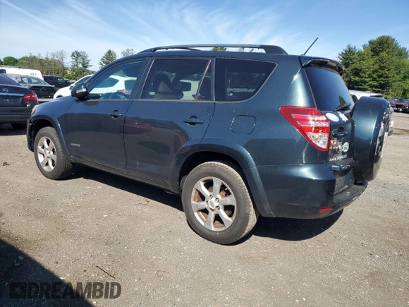 2010 Toyota RAV4 Limited with VIN 2T3DK4DVXAW032542, listed as a Copart auction lot 57050155 with 222,297 mi miles and Salvage title. Bid and sale history available at DreamBid. Image 2.