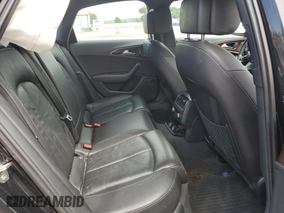 2014 Audi A6 Premium Plus with VIN WAUFGAFC9EN164626, listed as a Copart auction lot 61979655 with 125,204 mi miles and Salvage title. Bid and sale history available at DreamBid. Image 10.