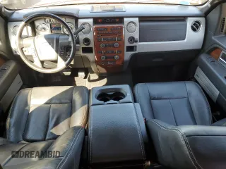 2009 Ford F-150 XLT with VIN 1FTRX12V69FB00678, listed as a Copart auction lot 49859845 with 68,312 mi miles and Salvage title. Bid and sale history available at DreamBid. Image 8.