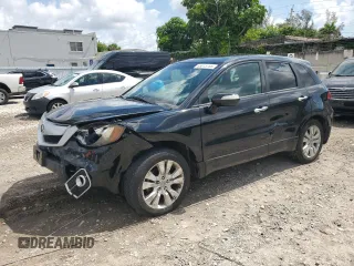 2011 Acura RDX Technology with VIN 5J8TB1H51BA007440, listed as a Copart auction lot 55813795 with 169,588 mi miles and Salvage title. Bid and sale history available at DreamBid. Image 1.