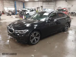 2021 BMW 3 Series 330i xDrive with VIN 3MW5R7J00M8B96193, listed as a IAAI auction lot 41541263 with 55,020 mi miles. Bid and sale history available at carsss.com. Image 2.