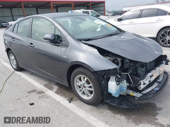 2018 Toyota Prius Two with VIN JTDKARFU7J3553216, listed as a IAAI auction lot 41979005 with 61,818 mi miles. Bid and sale history available at carsss.com. Image 1.