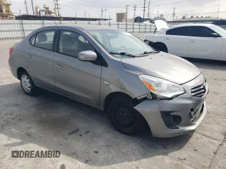 2017 Mitsubishi Mirage ES z VIN ML32F3FJ8HHF10138, wystawiony jako Copart lot #54552515 z przebiegiem 47 796 mil mil oraz Szkody całkowita. Historia ofert i sprzedaży dostępna na DreamBid. Obrazek 4.