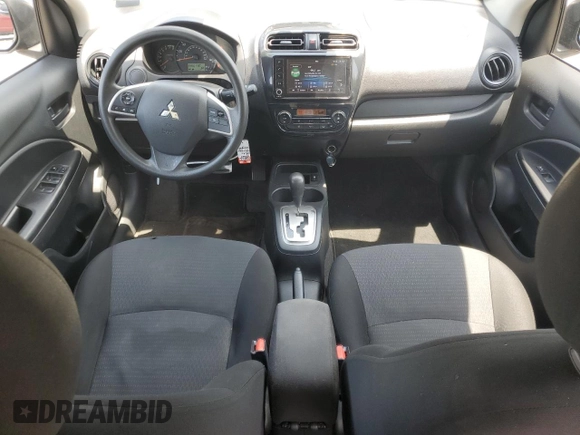2021 Mitsubishi Mirage ES with VIN ML32FUFJ4MHF04482, listed as a Copart auction lot 61240745 with 96,017 mi miles and Salvage title. Bid and sale history available at DreamBid. Image 8.