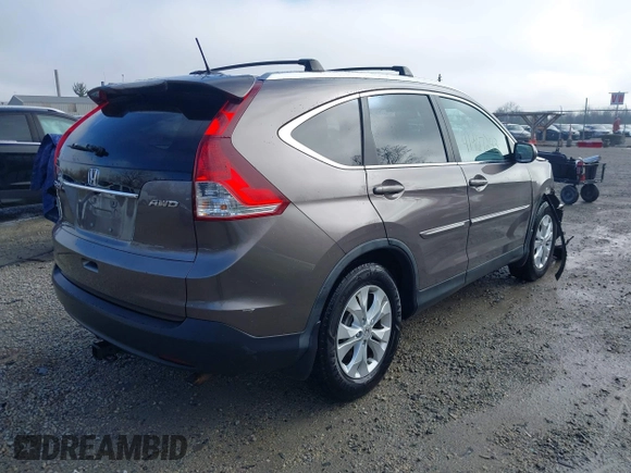 2013 Honda CR-V EX-L with VIN 5J6RM4H7XDL024177, listed as a IAAI auction lot 41967243 with 108,934 mi miles. Bid and sale history available at carsss.com. Image 4.