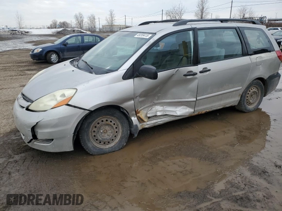 2006 Toyota Sienna with VIN 5TDZA29C76S405887, listed as a Copart auction lot 49289415 with Not Provided miles and Non Repairable. Bid and sale history available at DreamBid. Image 1.