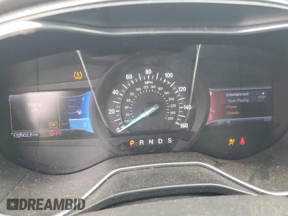 2013 Ford Fusion Titanium with VIN 3FA6P0K9XDR115752, listed as a Copart auction lot 53790415 with 132,902 mi miles and Salvage title. Bid and sale history available at DreamBid. Image 9.