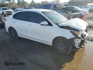 2022 Kia Rio LX with VIN 3KPA24AD3NE479603, listed as a Copart auction lot 49273645 with 67,286 mi miles and Salvage Title. Bid and sale history available at DreamBid. Image 4.