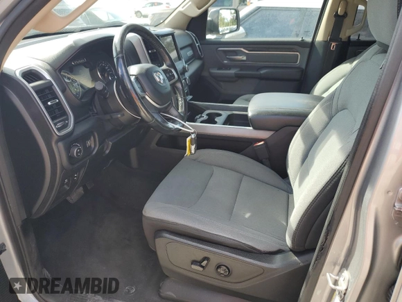 2020 Ram 1500 Big Horn with VIN 1C6RREBT9LN121495, listed as a Copart auction lot 79630484 with 66,280 mi miles and Salvage Title. Bid and sale history available at carsss.com. Image 7.