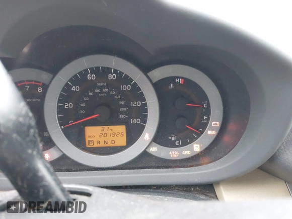 2011 Toyota RAV4 Ltd with VIN 2T3DF4DV9BW161054, listed as a IAAI auction lot 41304740 with 201,926 mi miles. Bid and sale history available at carsss.com. Image 7.