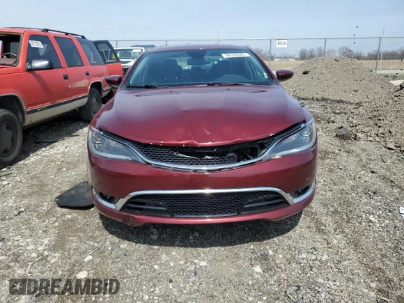 2015 Chrysler 200 C z VIN 1C3CCCEGXFN610676, wystawiony jako Copart lot #50576045 z przebiegiem 183 912 mil mil oraz Tytuł czysty. Historia ofert i sprzedaży dostępna na DreamBid. Obrazek 5.