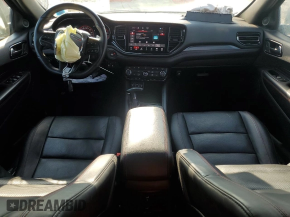 2024 Dodge Durango GT Plus z VIN 1C4RDJDG8RC237971, wystawiony jako Copart lot #60075305 z przebiegiem 27 172 mil mil oraz Czysty tytuł • Clean title. Historia ofert i sprzedaży dostępna na DreamBid. Obrazek 8.