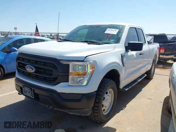 2022 Ford F-150 XL with VIN 1FTEX1EPXNKF07478, listed as a IAAI auction lot 42381490 with 73,164 mi miles and . Bid and sale history available at DreamBid. Image 2.