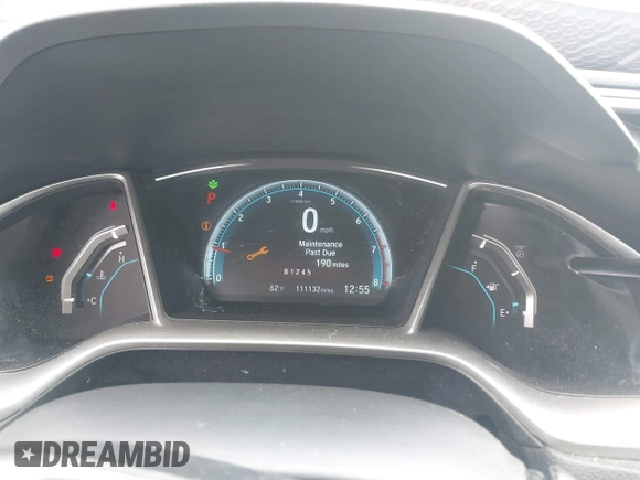 2016 Honda Civic Sedan EX with VIN 19XFC2F87GE076648, listed as a IAAI auction lot 41797654 with 111,132 mi miles. Bid and sale history available at carsss.com. Image 7.