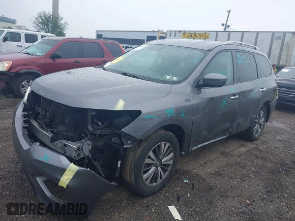 2019 Nissan Pathfinder SV with VIN 5N1DR2MN0KC616920, listed as a IAAI auction lot 42254795 with 8,897 mi miles and . Bid and sale history available at DreamBid. Image 17.