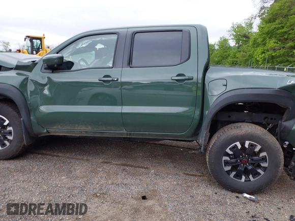 2024 Nissan Frontier SV with VIN 1N6ED1EK5RN660090, listed as a IAAI auction lot 42258836 with 7,358 mi miles and . Bid and sale history available at DreamBid. Image 15.