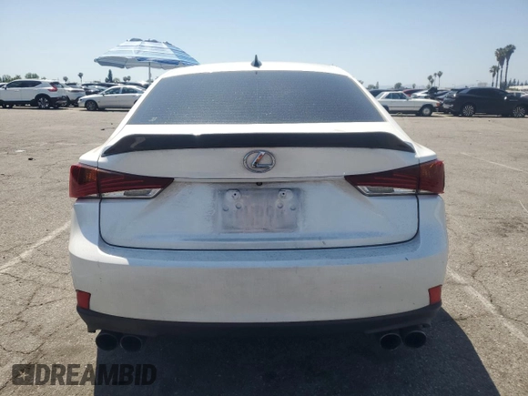 2018 Lexus IS 300 with VIN JTHBA1D21J5074893, listed as a Copart auction lot 55873525 with 79,450 mi miles and Salvage title. Bid and sale history available at DreamBid. Image 6.
