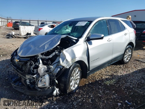 2020 Chevrolet Equinox LT with VIN 2GNAXUEV5L6205134, listed as a IAAI auction lot 41749085 with 82,549 mi miles and . Bid and sale history available at DreamBid. Image 2.