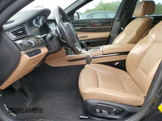 2014 BMW 7 Series ALPINA B7 with VIN WBAYE8C55ED136311, listed as a Copart auction lot 56519375 with 110,542 mi miles and Salvage title. Bid and sale history available at DreamBid. Image 7.