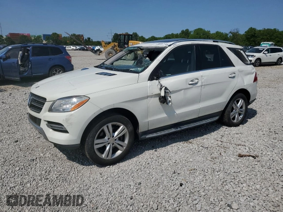 2013 Mercedes-Benz M 350 with VIN 4JGDA5HB8DA215865, listed as a Copart auction lot 58357115 with 168,730 mi miles and Salvage title. Bid and sale history available at DreamBid. Image 1.