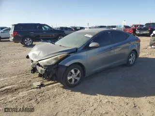 2014 Hyundai Elantra SE with VIN 5NPDH4AE4EH508221, listed as a Copart auction lot 47805555 with 199,322 mi miles and Salvage Title. Bid and sale history available at carsss.com. Image 1.